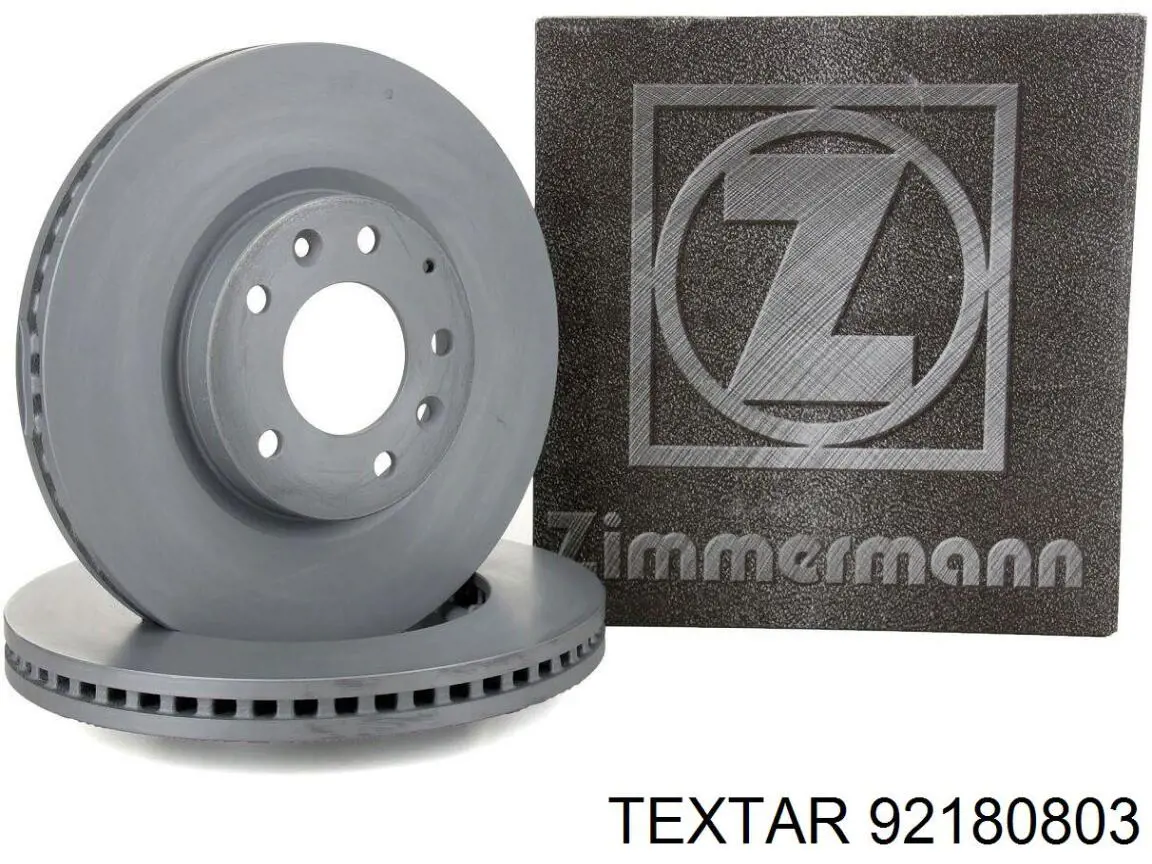 Передние тормозные диски 92180803 Textar