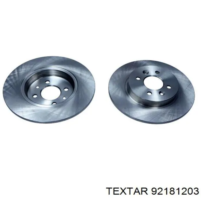 Тормозные диски 92181203 Textar