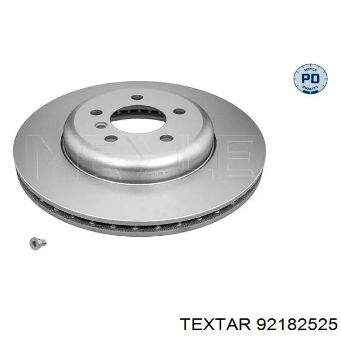 Купить 92182525 Textar Диск тормозной задний