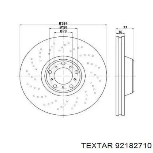 Тормоз дисковый передний SHW BFR48061 цена, от 428.46 USD