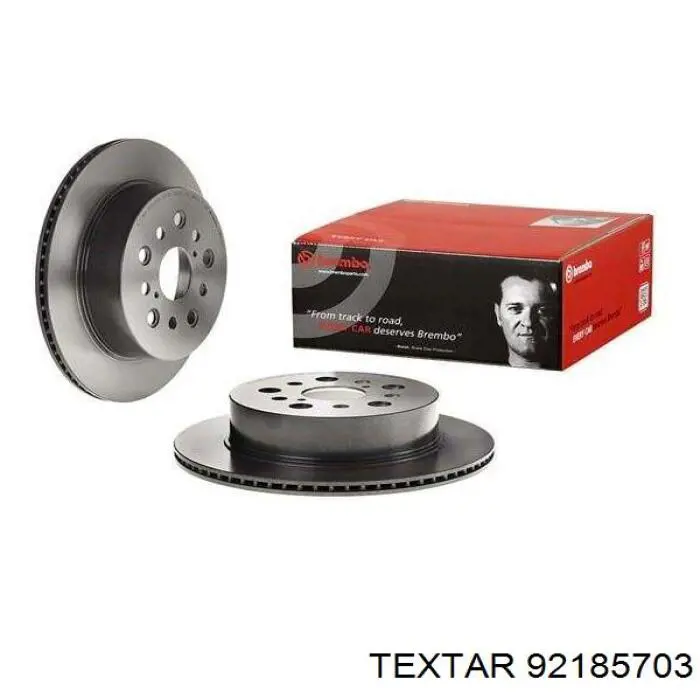 Купить 92185703 Textar Диск тормозной задний