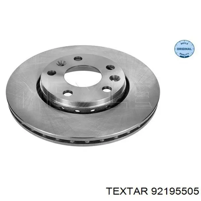Тормоз дисковый передний Textar 92195505 цена, от 62.14 USD