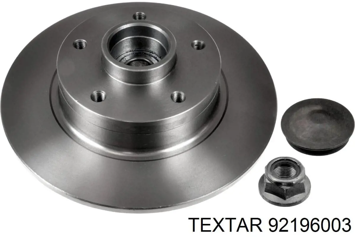 Купить 92196003 Textar Диск тормозной задний