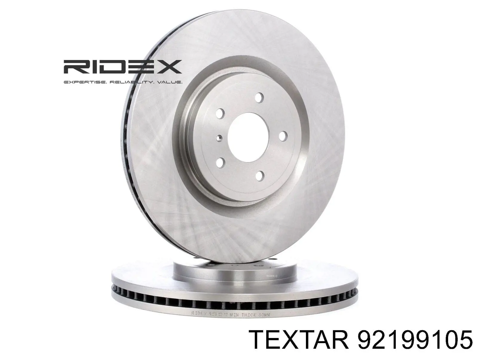 Тормоз дисковый передний Textar 92199105 цена, от 89.83 USD