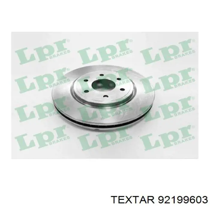 Тормоз дисковый передний Textar 92199603 цена, от 53.80 USD