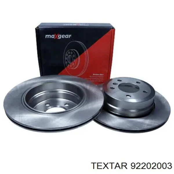 Купить 92202003 Textar Диск тормозной задний