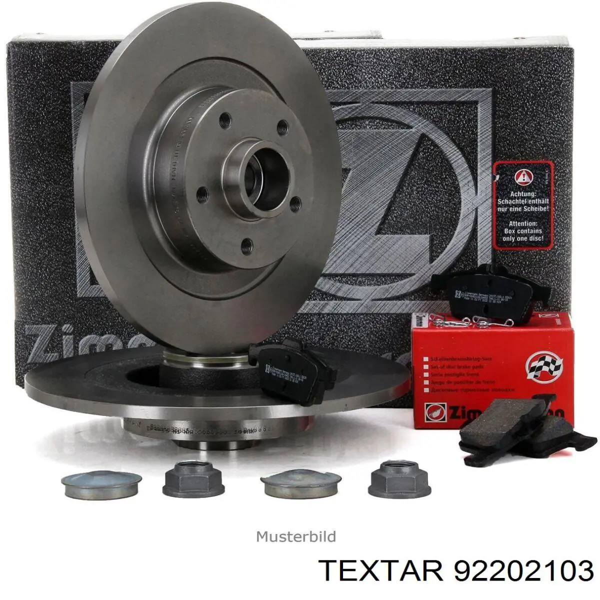 Задний тормозной диск Textar 92202103 цена, от 111.36 USD