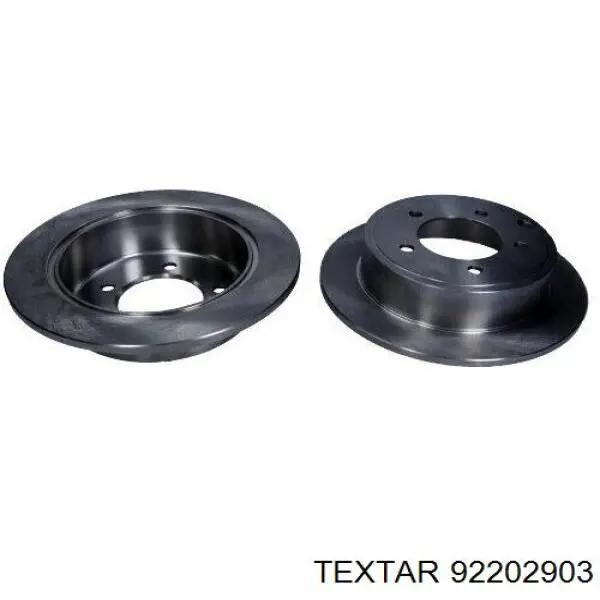 Задний тормозной диск Textar 92202903 цена, от 36.20 USD