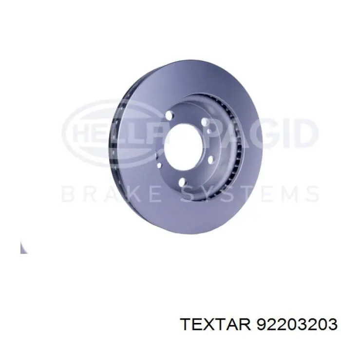 Передний тормозной диск Textar 92203203