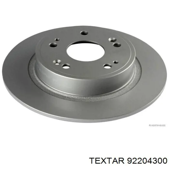 Тормозные диски 92204300 Textar