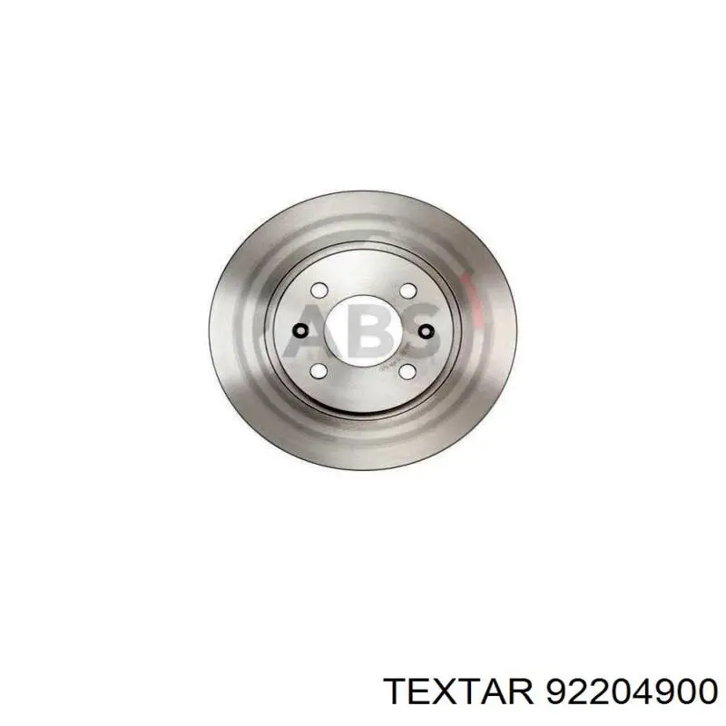 Передний тормозной диск Textar 92204900
