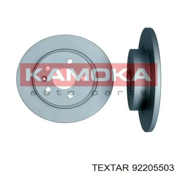 Купить 92205503 Textar Диск тормозной задний