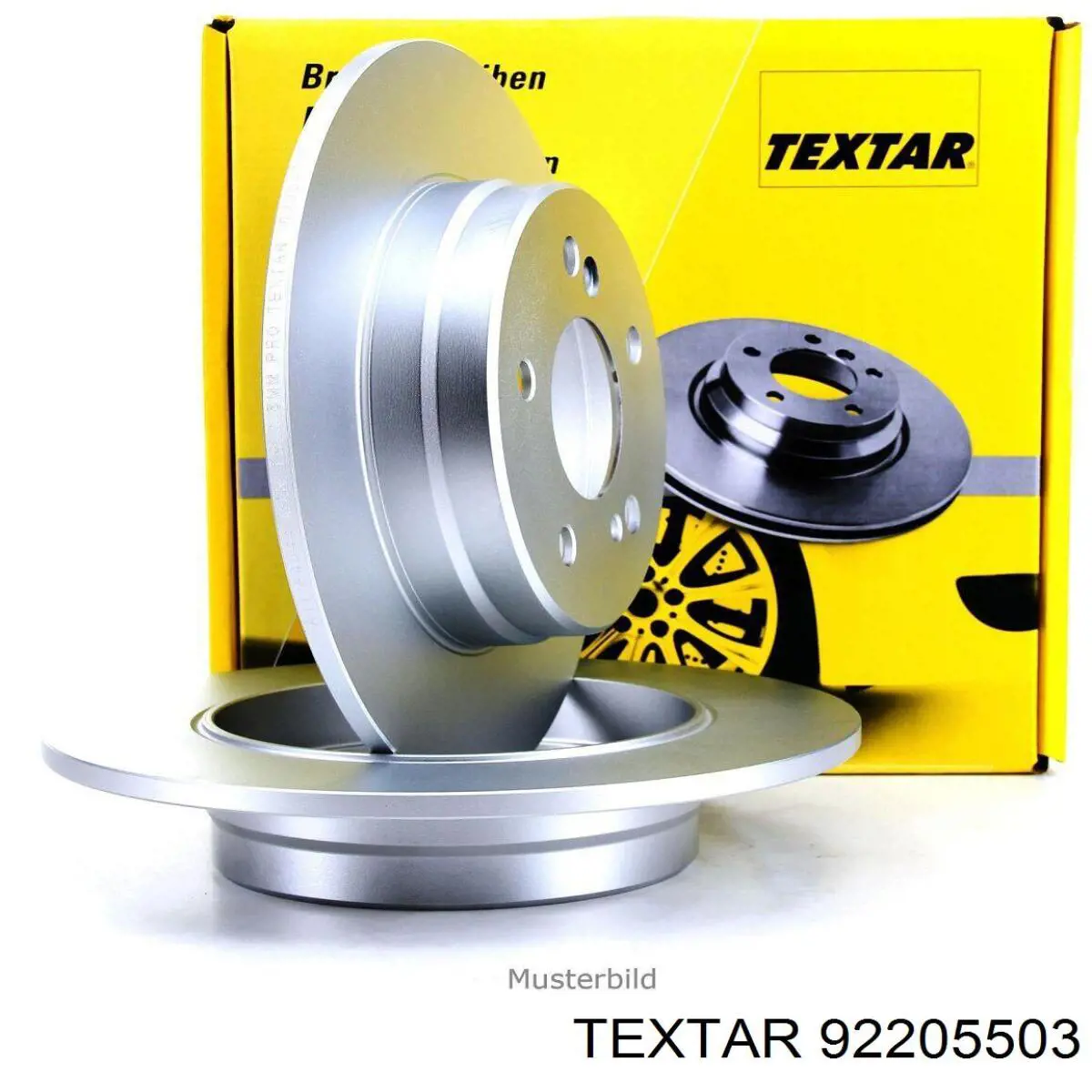 Задний тормозной диск Textar 92205503 цена, от 59.11 USD