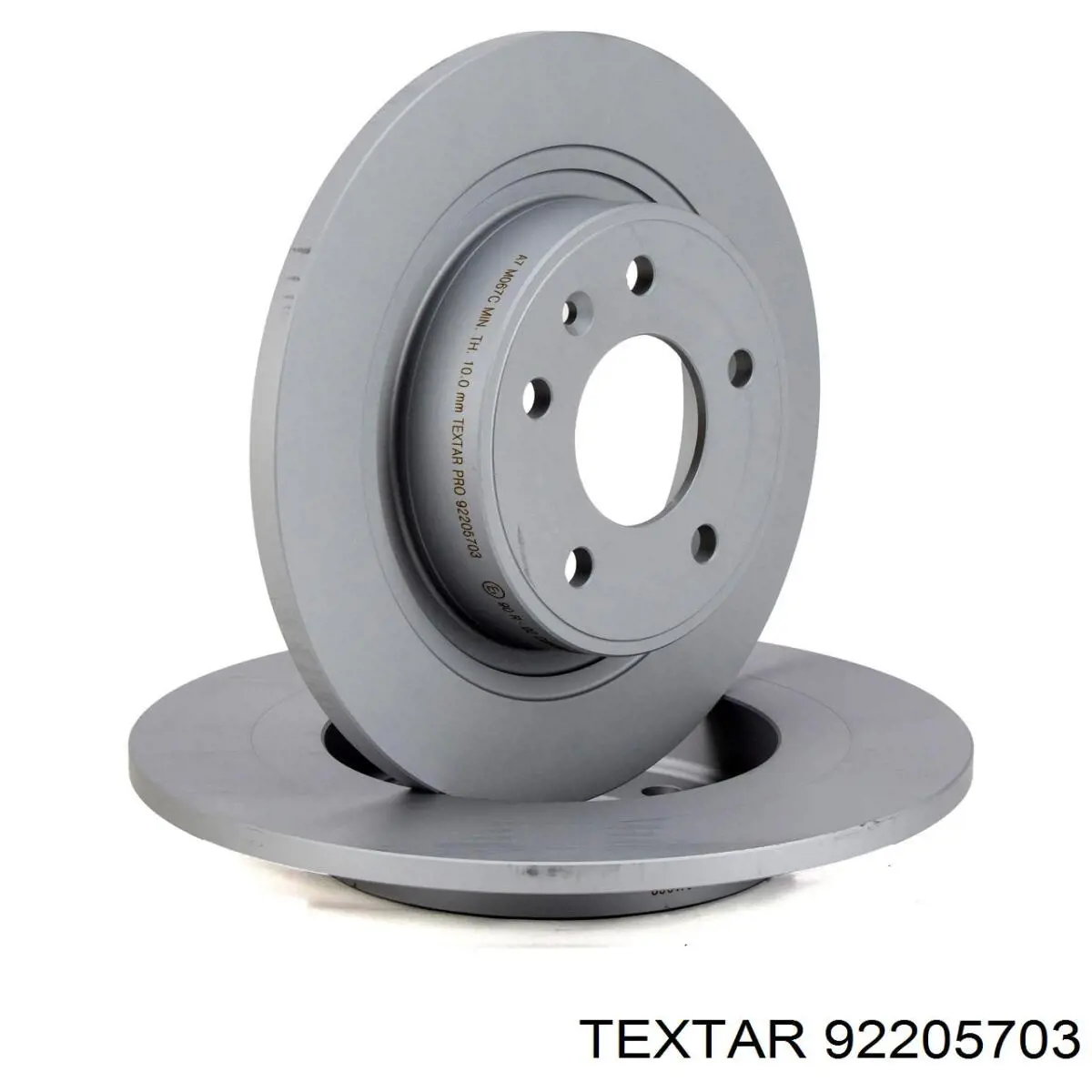 Купить 92205703 Textar Диск тормозной задний