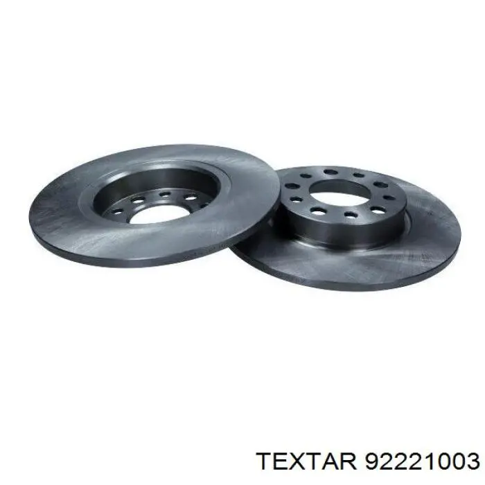Купить 92221003 Textar Диск тормозной задний