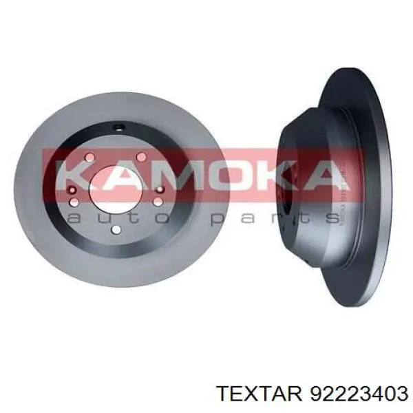 Задний тормозной диск Textar 92223403 цена, от 71.17 USD