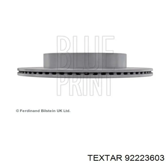 Купить 92223603 Textar Диск тормозной задний