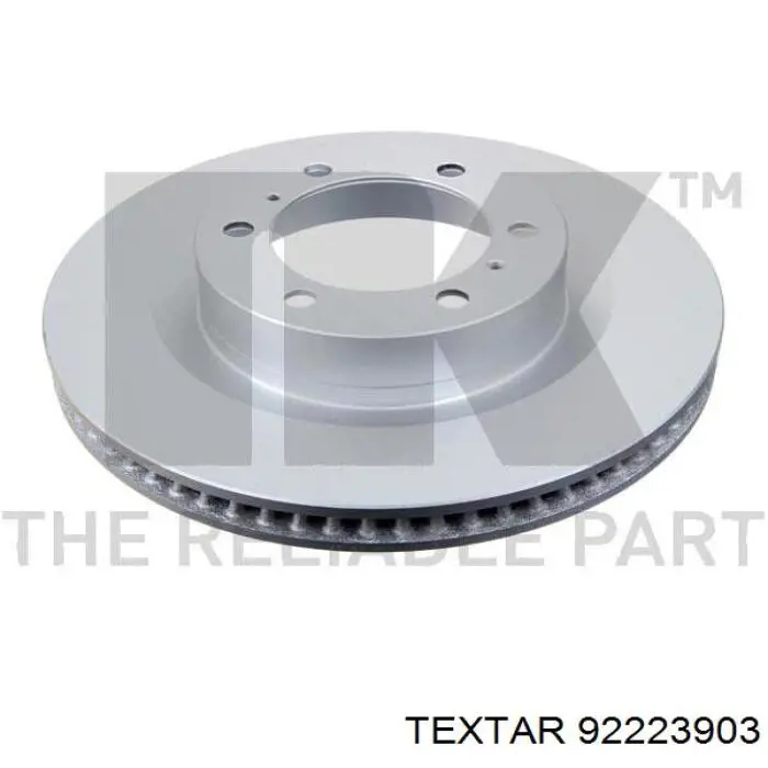 Передний тормозной диск Textar 92223903