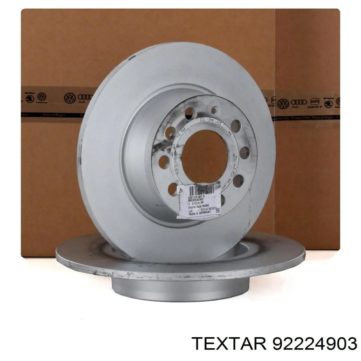 Задний тормозной диск Textar 92224903 цена, от 32.49 USD