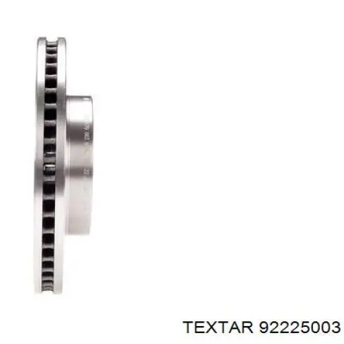 92225003 Textar Диск тормозной передний