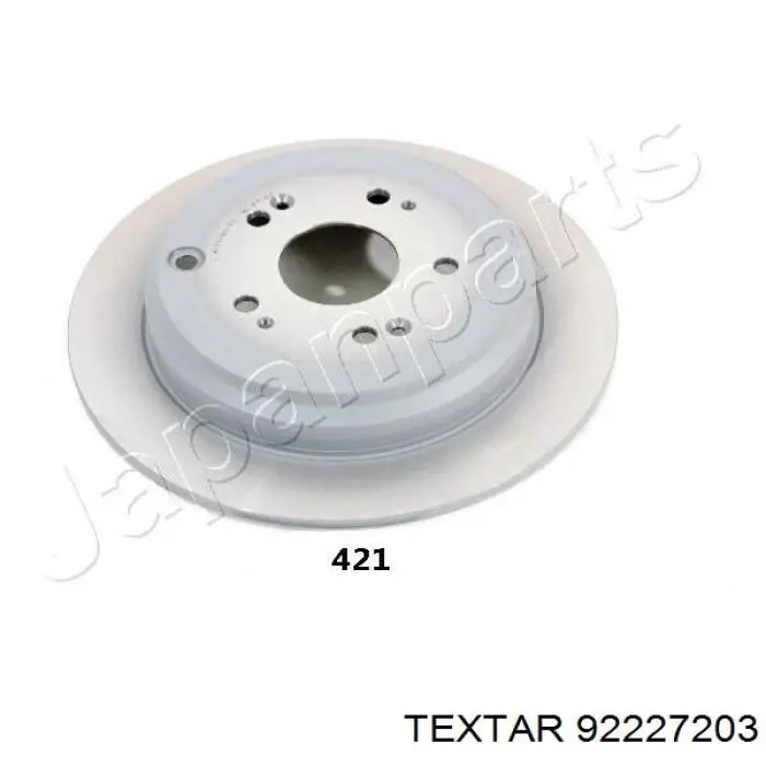 Диск гальмівний задній 92227203 Textar
