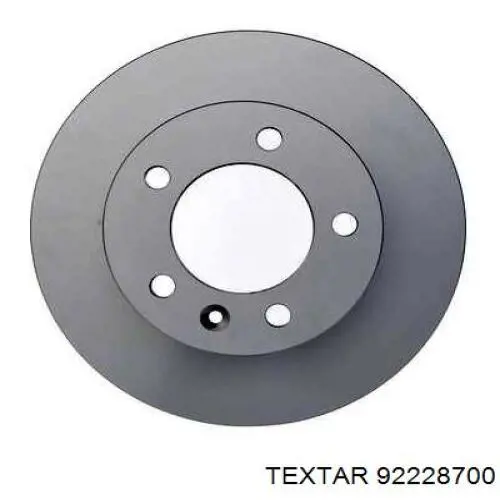 Тормозные диски 92228700 Textar