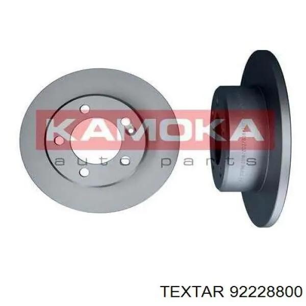 Задний тормозной диск Textar 92228800 цена, от 59.82 USD