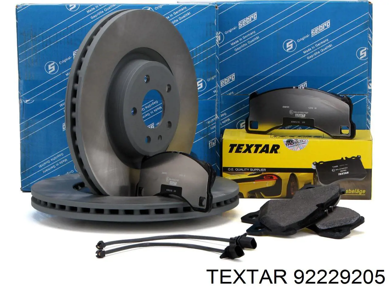 Передний тормозной диск Textar 92229205