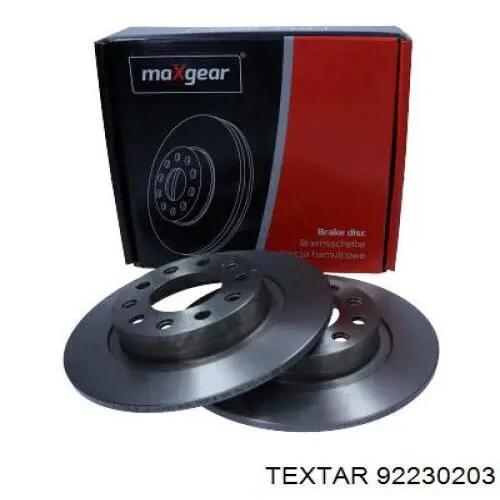 Купить 92230203 Textar Диск тормозной задний