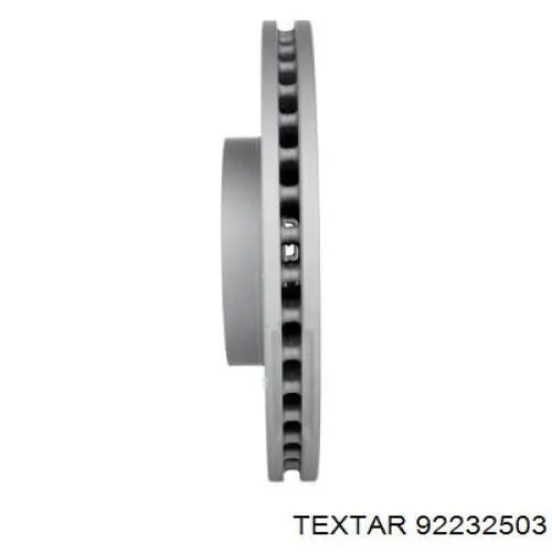 92232503 Textar Диск тормозной передний
