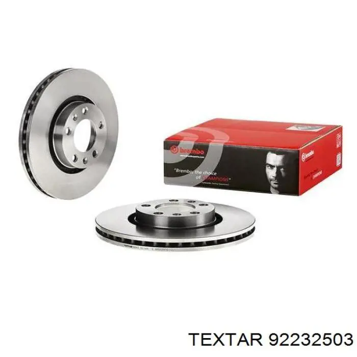 Тормоз дисковый передний Textar 92232503 цена, от 54.69 USD