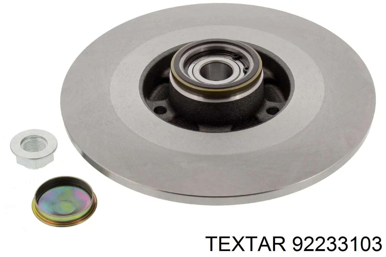 Купить 92233103 Textar Диск тормозной задний