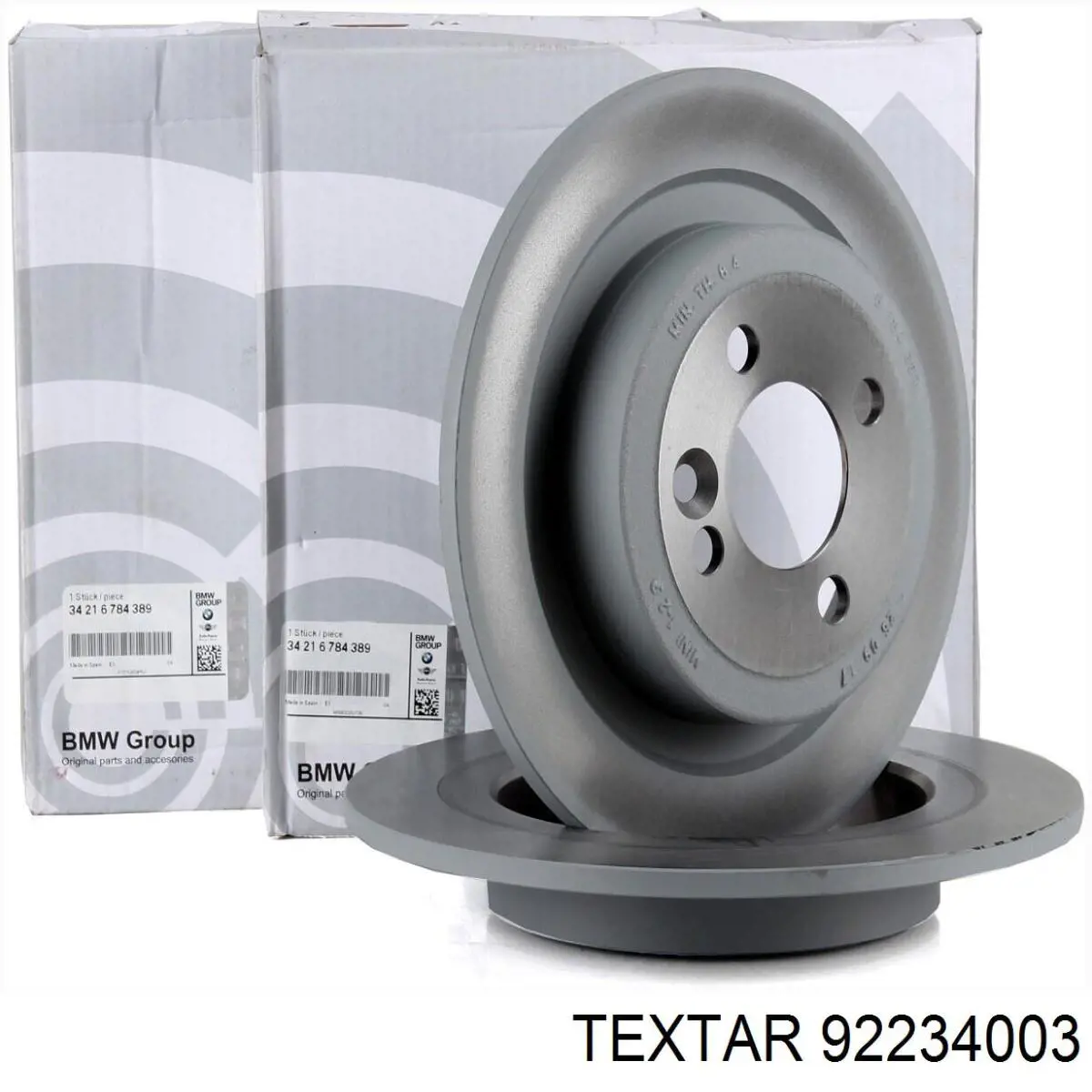 Задний дисковый тормоз Textar 92234003
