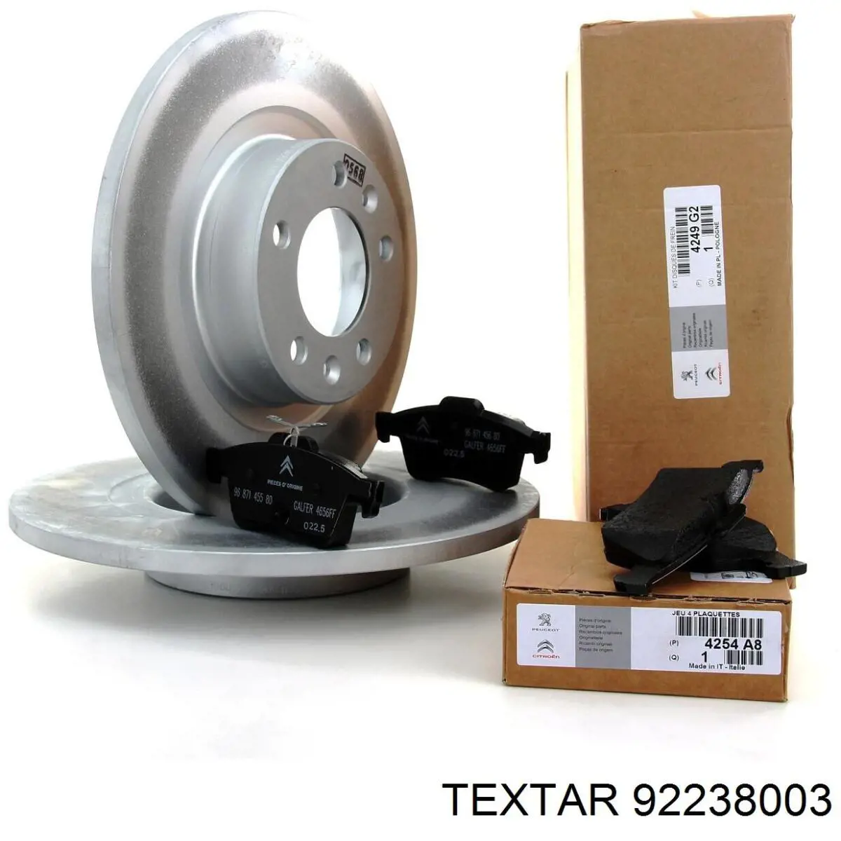 Купить 92238003 Textar Диск тормозной задний