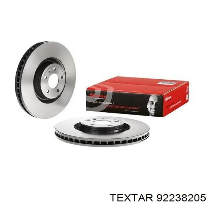 Передний тормозной диск Textar 92238205