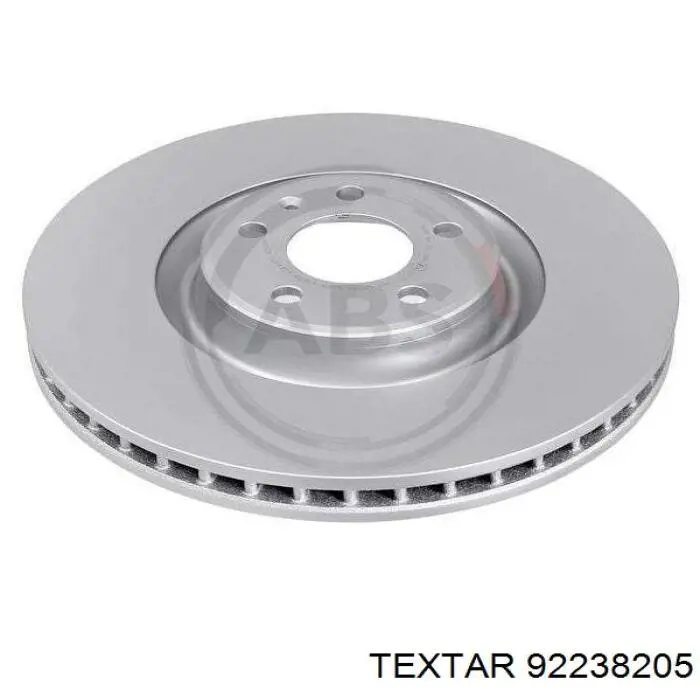 Передние тормозные диски 92238205 Textar