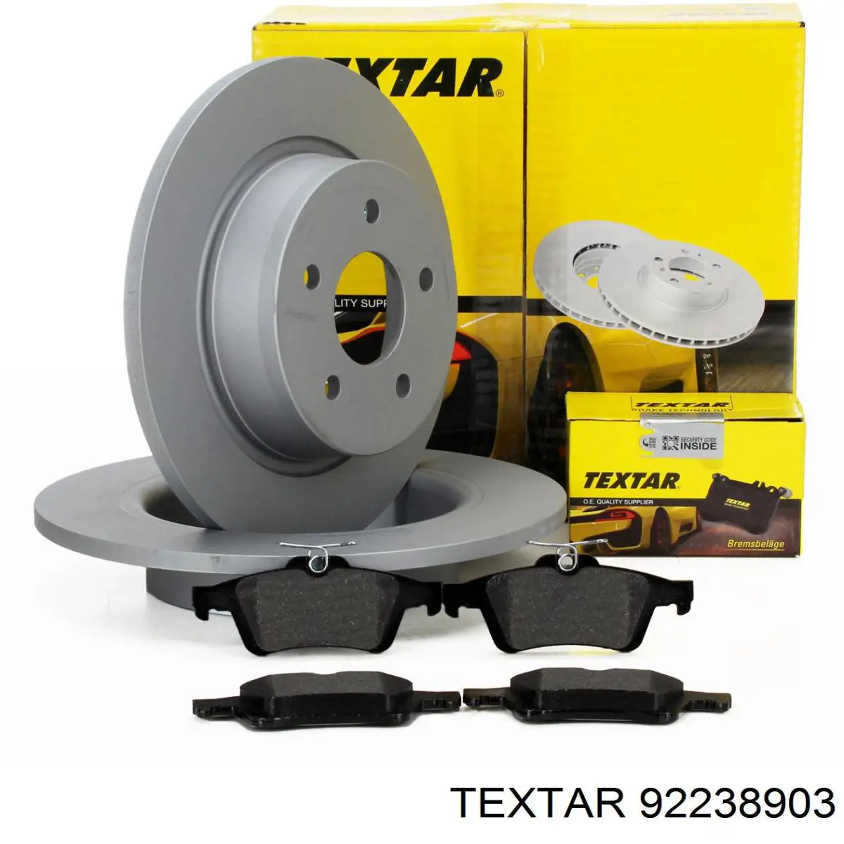 Задний дисковый тормоз Textar 92238903