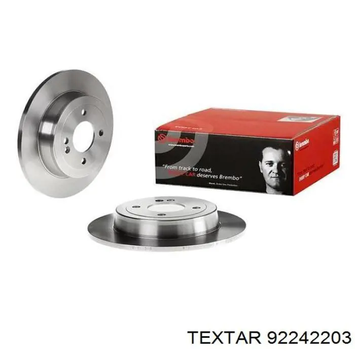Тормозные диски 92242203 Textar