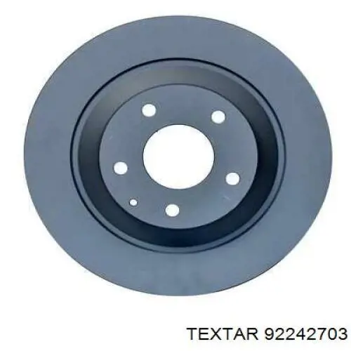 Задний тормозной диск Textar 92242703 цена, от 55.23 USD