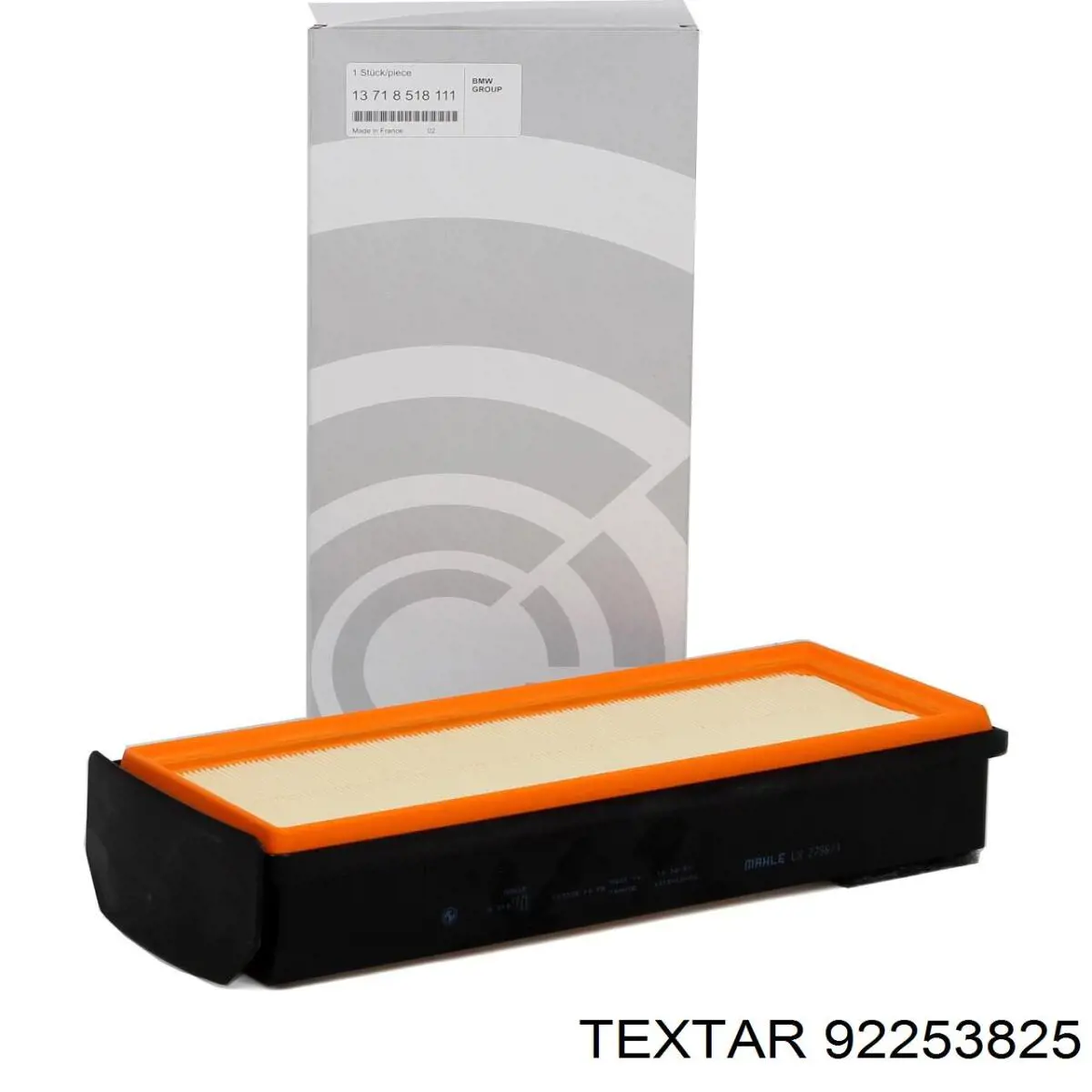 92253825 Textar Диск тормозной передний