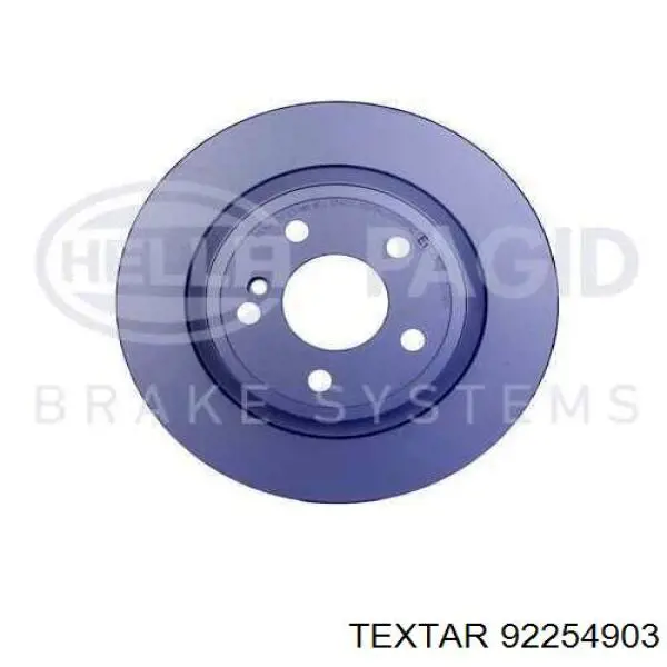 92254903 Textar Дисковый тормоз