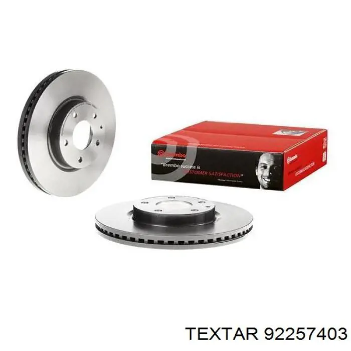Передний тормозной диск Textar 92257403