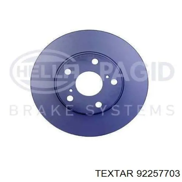 Тормоз дисковый передний Textar 92257703 цена, от 50.32 USD