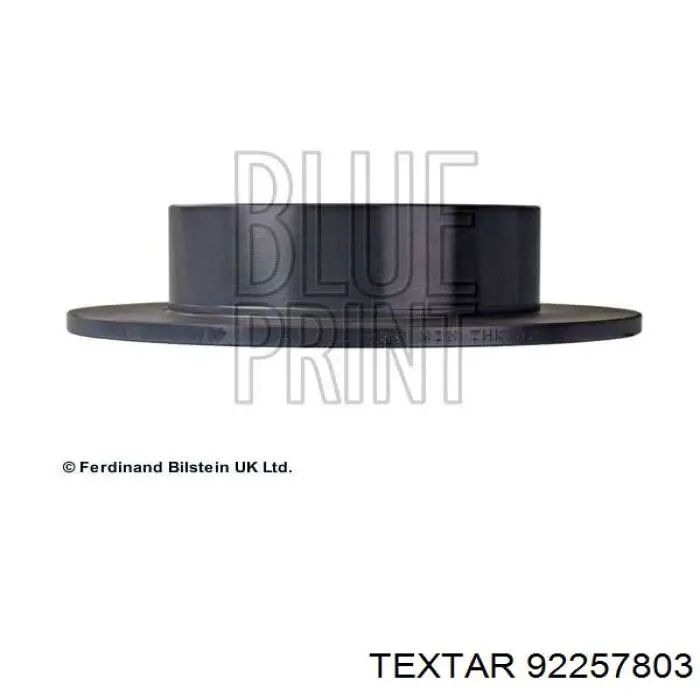 Тормозные диски 92257803 Textar