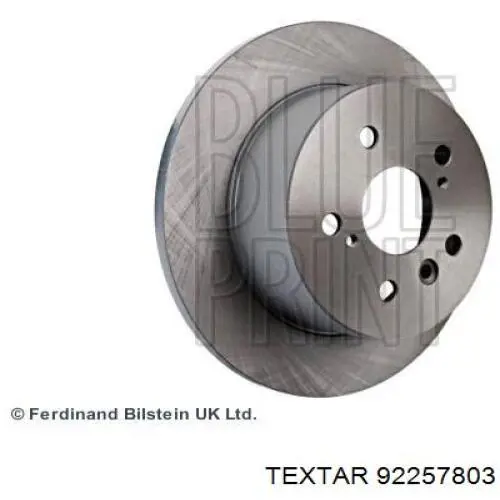 Купить 92257803 Textar Диск тормозной задний