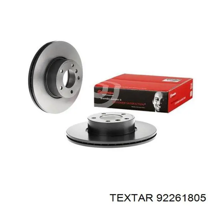 Тормоз дисковый передний Textar 92261805 цена, от 78.54 USD