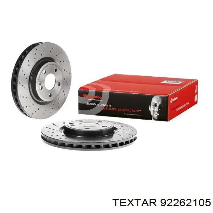 Тормоз дисковый передний Textar 92262105 цена, от 100.11 USD