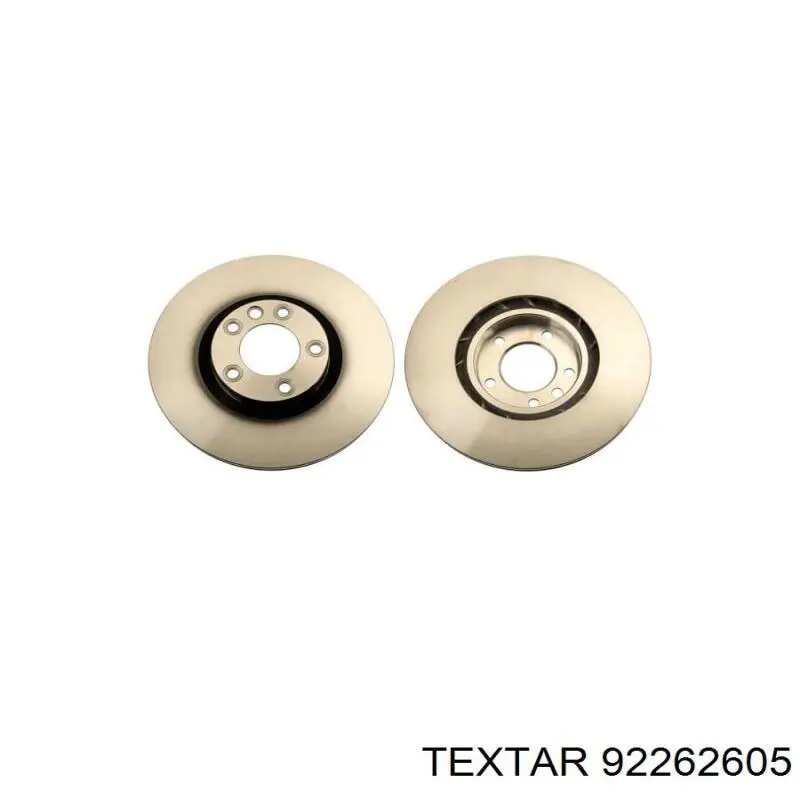 Передний тормозной диск Textar 92262605