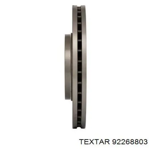 92268803 Textar Диск тормозной передний