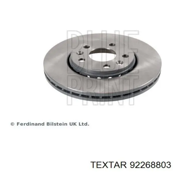Тормоз дисковый передний Textar 92268803 цена, от 98.23 USD